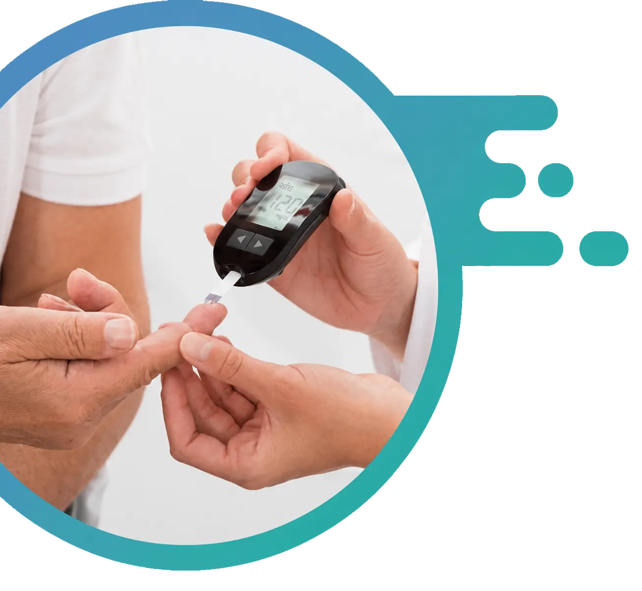 Doctor holding stethoscope